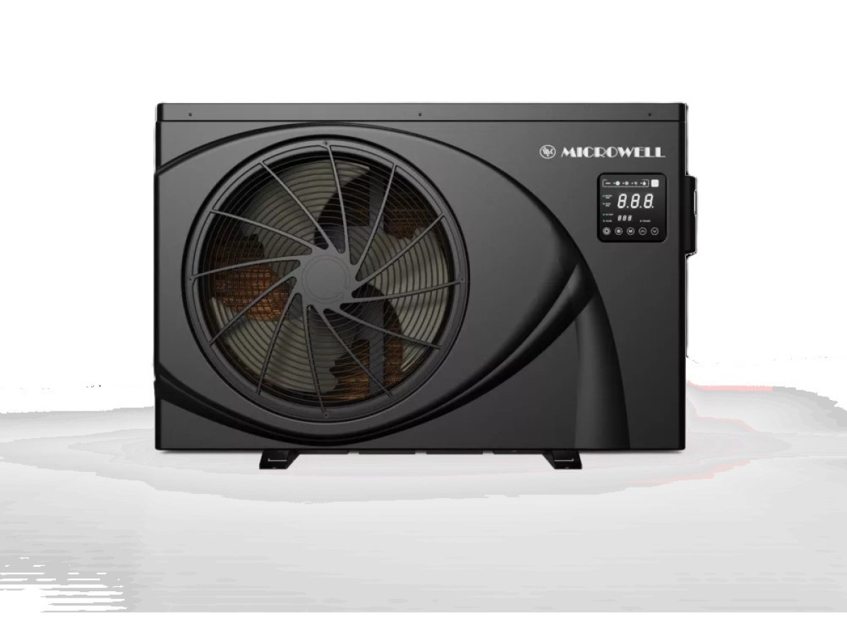 Pompa de căldură pentru piscine HP 900, 1100, 1500 Black Inverter Compact Microwell